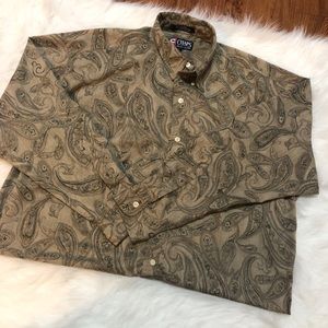 Chaps Ralph Lauren Large ButtonDownBrown